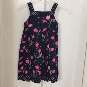 Gymboree Navy Tulip sundress
